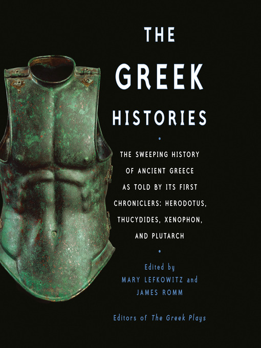 Title details for The Greek Histories by Mary Lefkowitz - Wait list